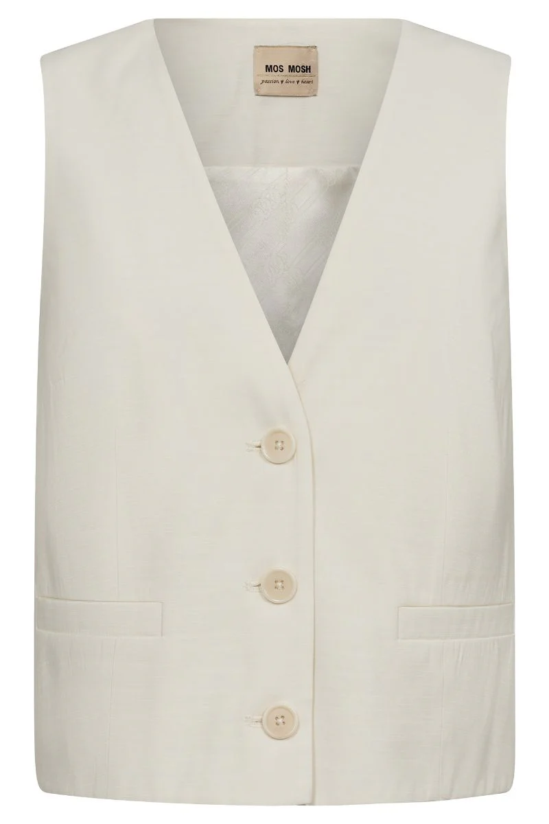 Lua Edena Vest | Ecru | Blazer fra Mos mosh - Image 2