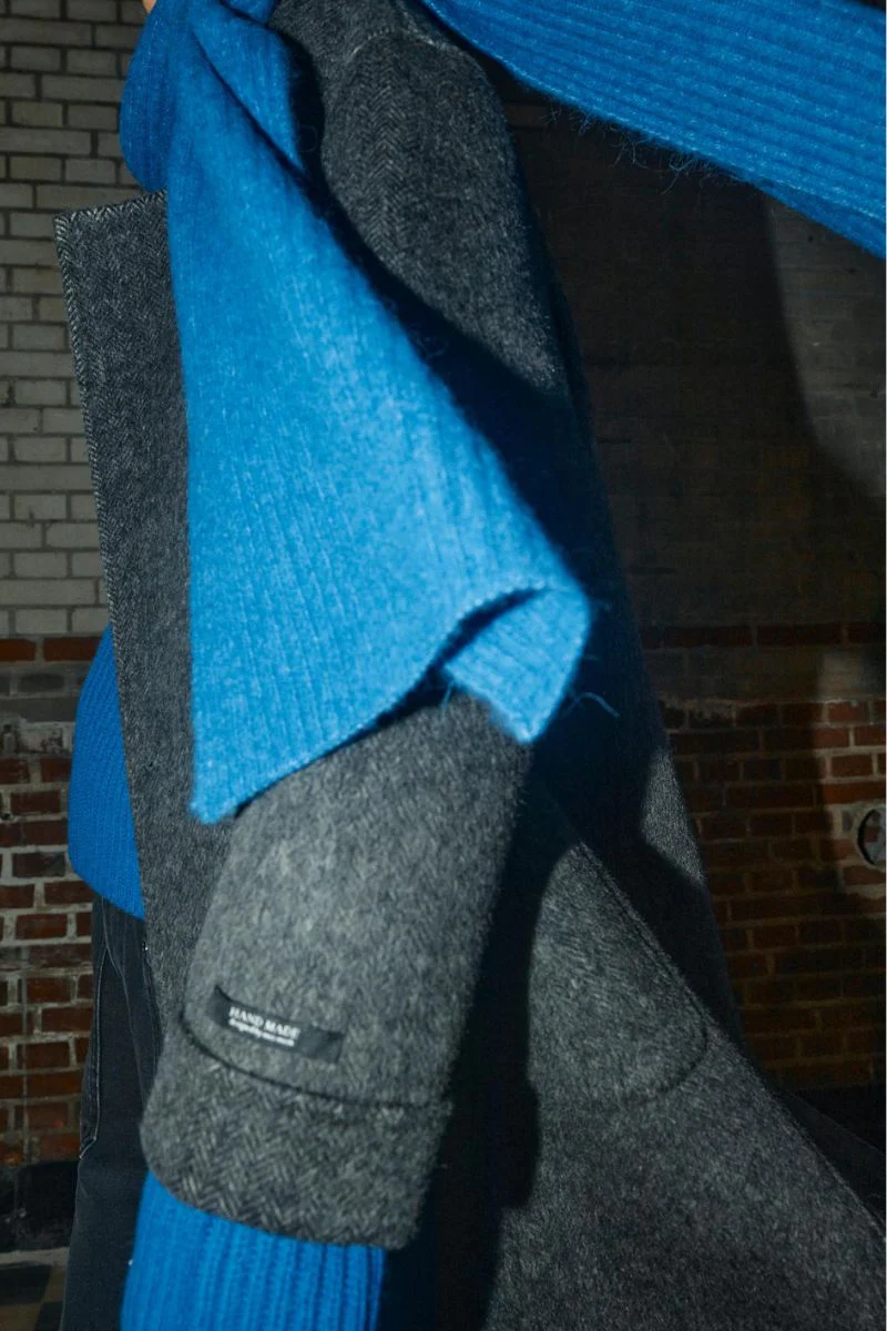Lucca Barkley Wool Coat | Phantom | Jakke fra Mos Mosh - Image 8