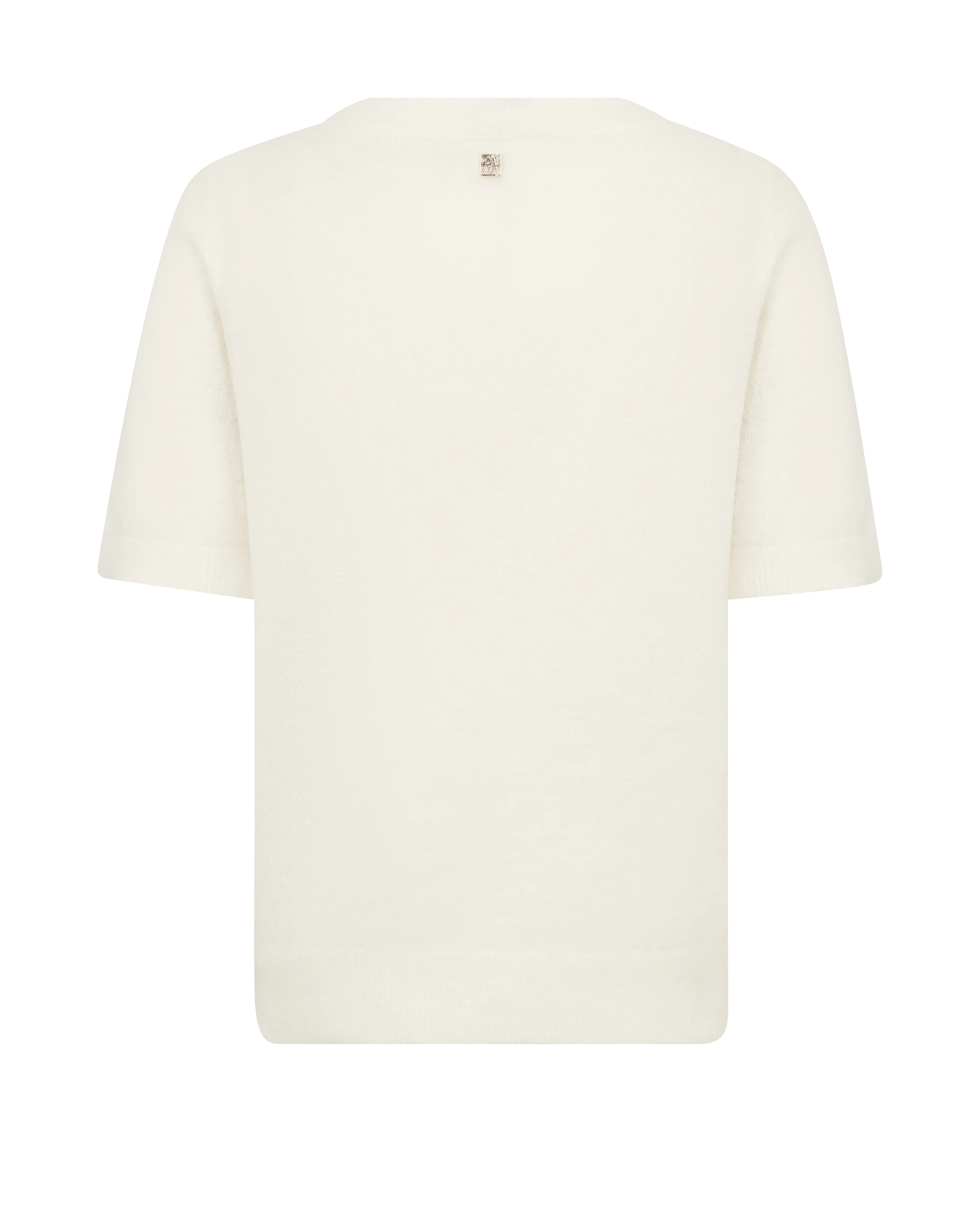 Mape SS O-Neck Knit | Ecru | Strik fra Mos Mosh - Image 2