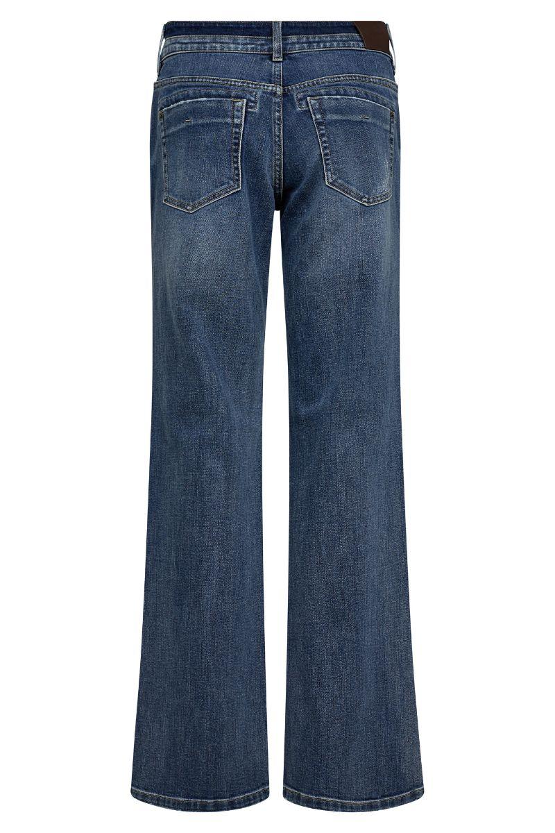 Marlena Nolla Jeans Long | Blue | Jeans fra Mos Mosh - Image 13