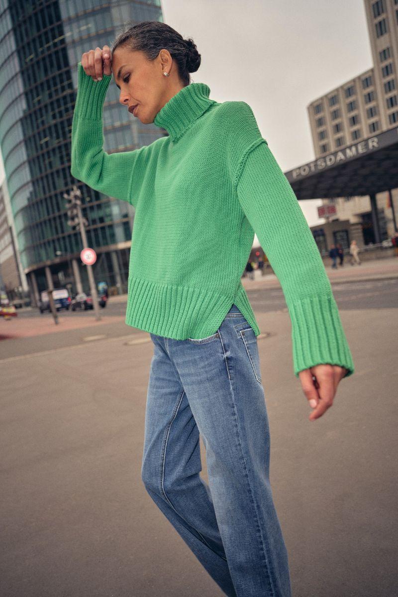 Marlena Nolla Jeans Long | Blue | Jeans fra Mos Mosh - Image 15