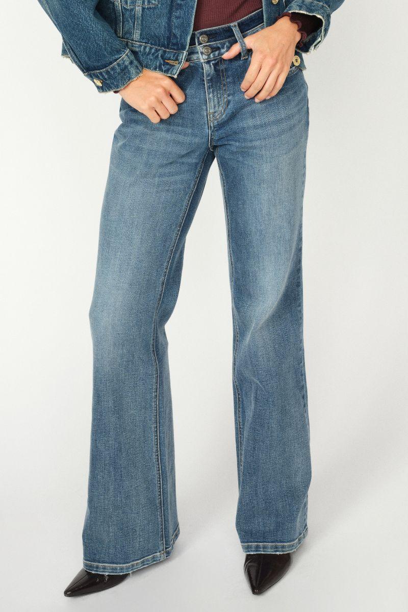 Marlena Nolla Jeans Long | Blue | Jeans fra Mos Mosh - Image 3