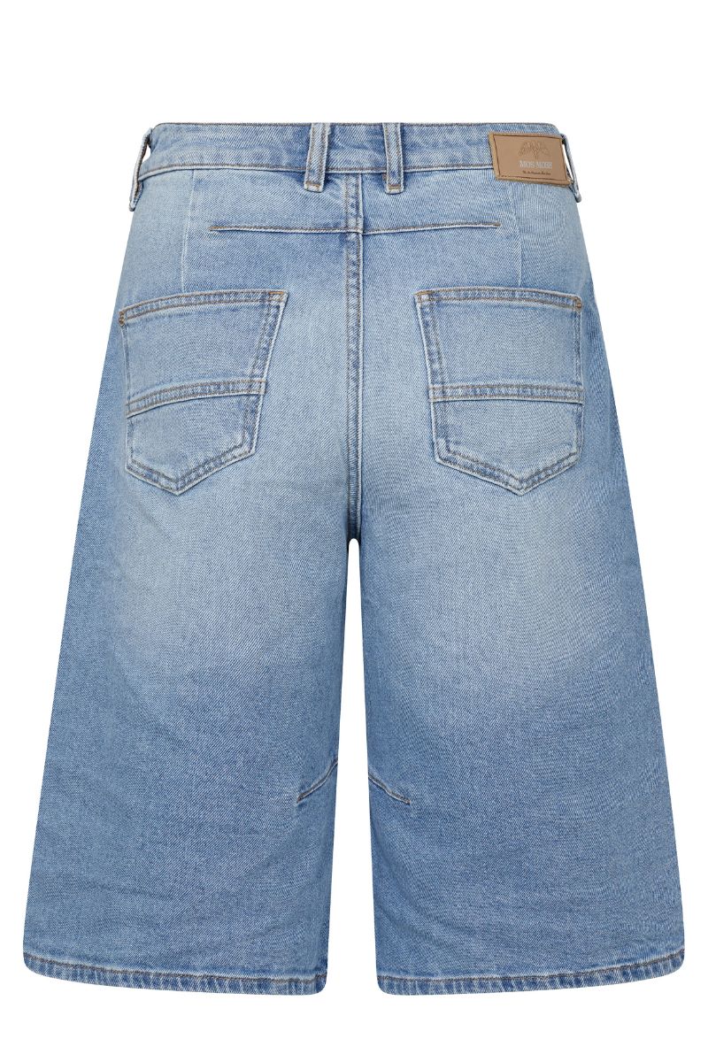 Mathilde Denim Shorts | Light Blue | Shorts fra Mos Mosh - Image 6