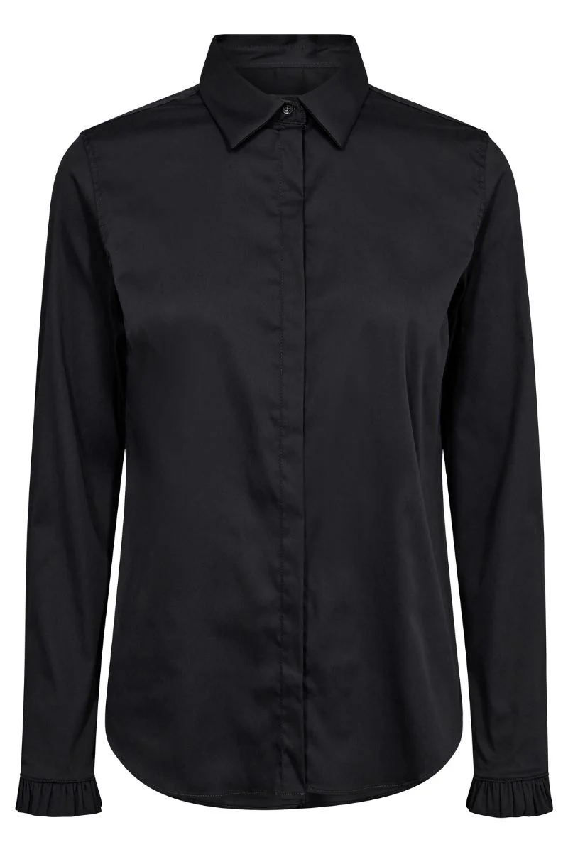 Mattie Flip Shirt  | Phantom | Skjorte fra Mos Mosh - Image 2