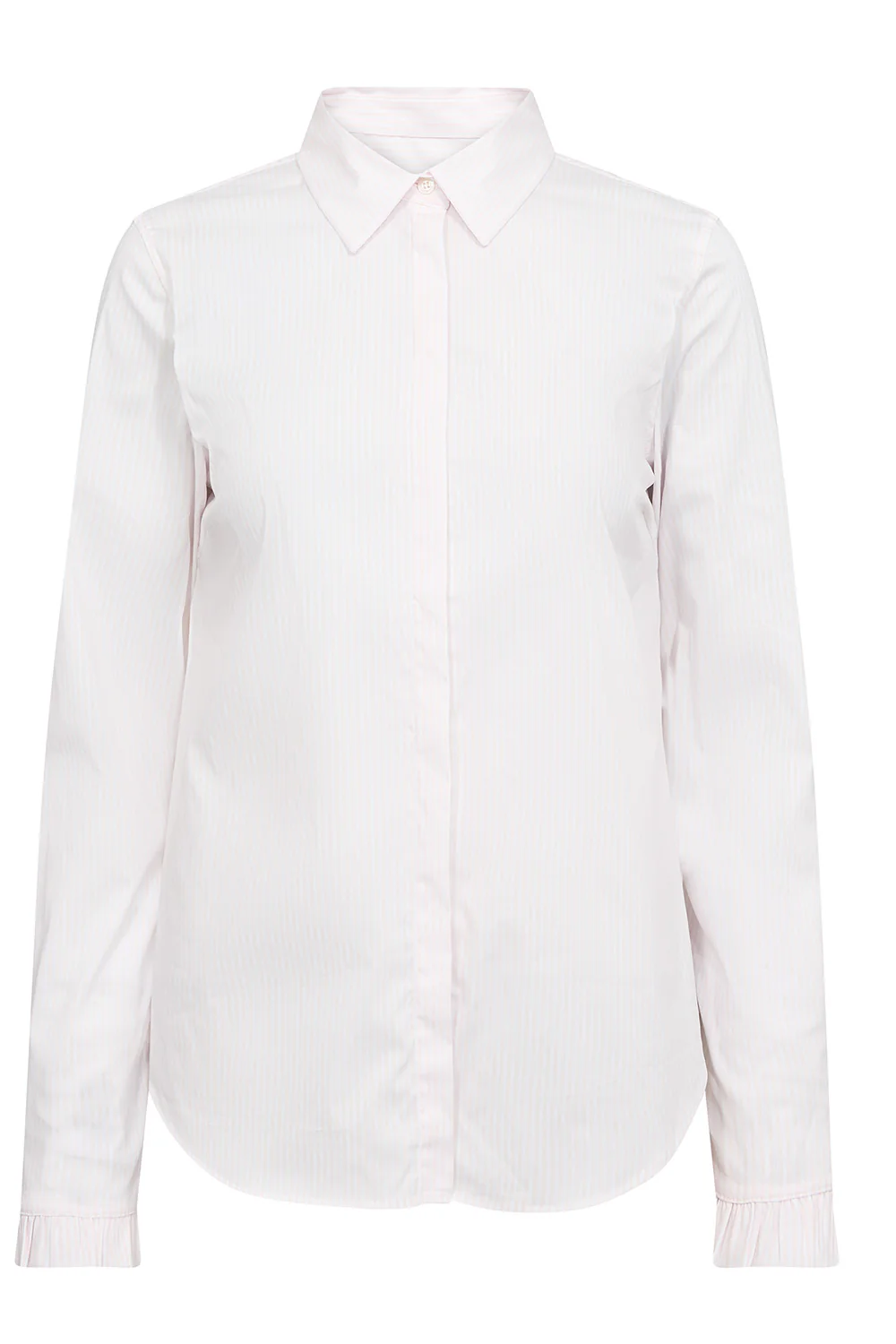 Mattie Flip Stripe Shirt | Ballet Slipper | Skjorte fra Mos Mosh