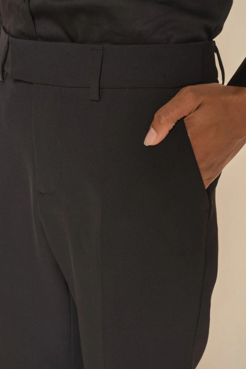 Myla Miley Pant Ankle | Black | Bukser fra Mos Mosh - Image 11