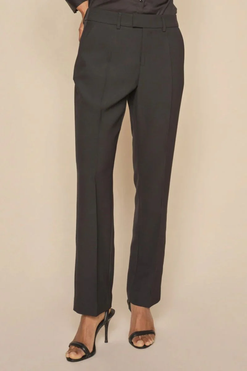 Myla Miley Pant Ankle | Black | Bukser fra Mos Mosh - Image 9