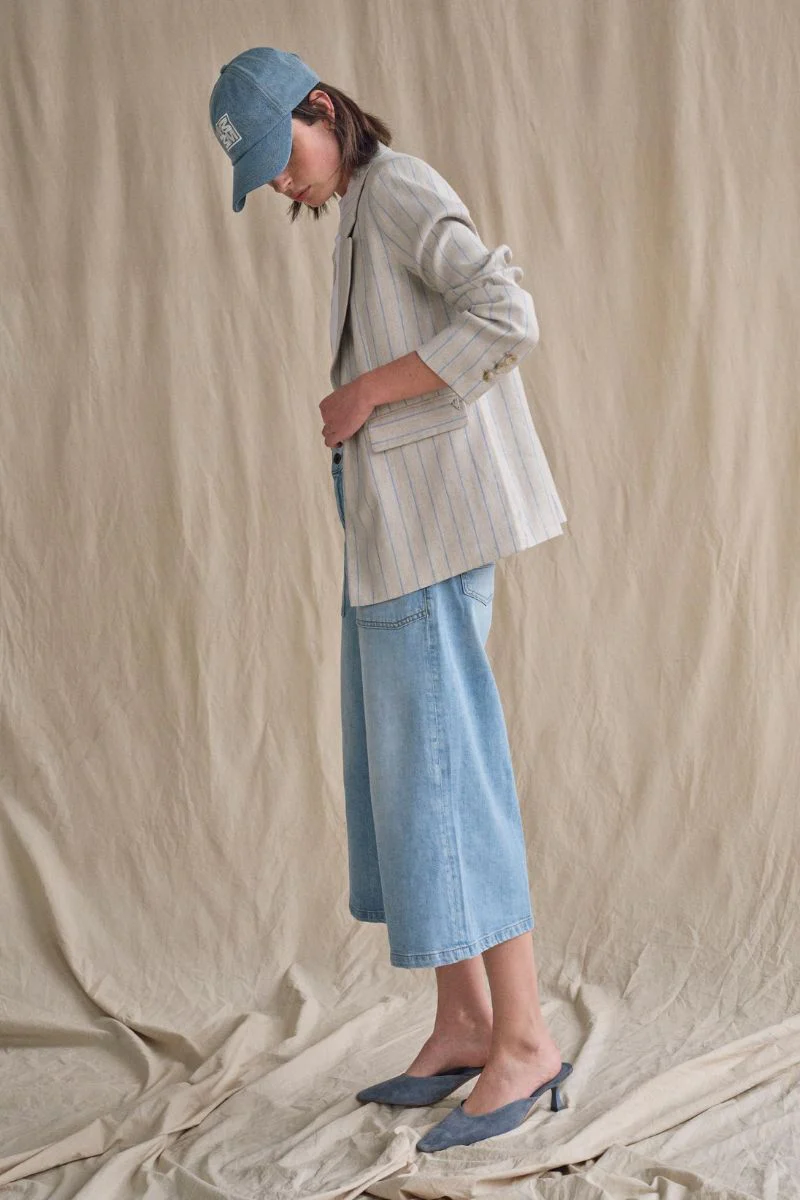 Nancy Miriam Blazer | Cement | Blazer fra Mos Mosh - Image 5