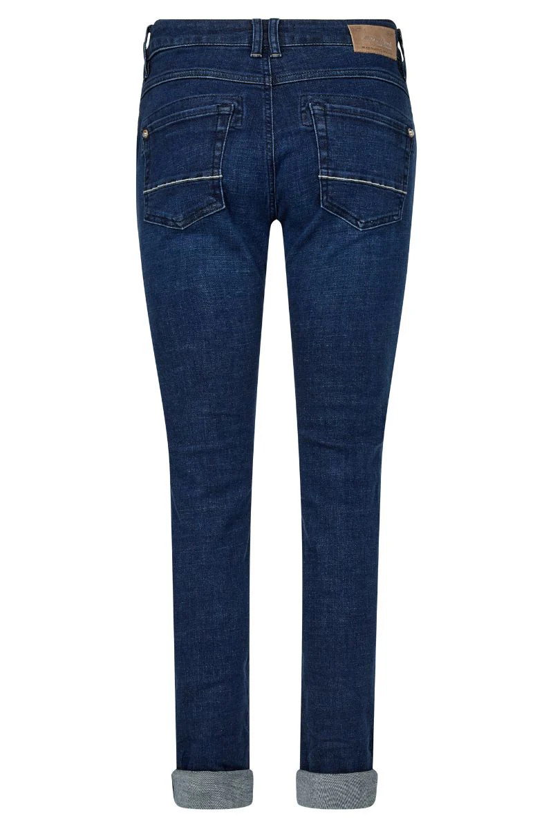 Naomi Cadillac Jeans Regular | Dark Blue | Jeans fra Mos Mosh - Image 4