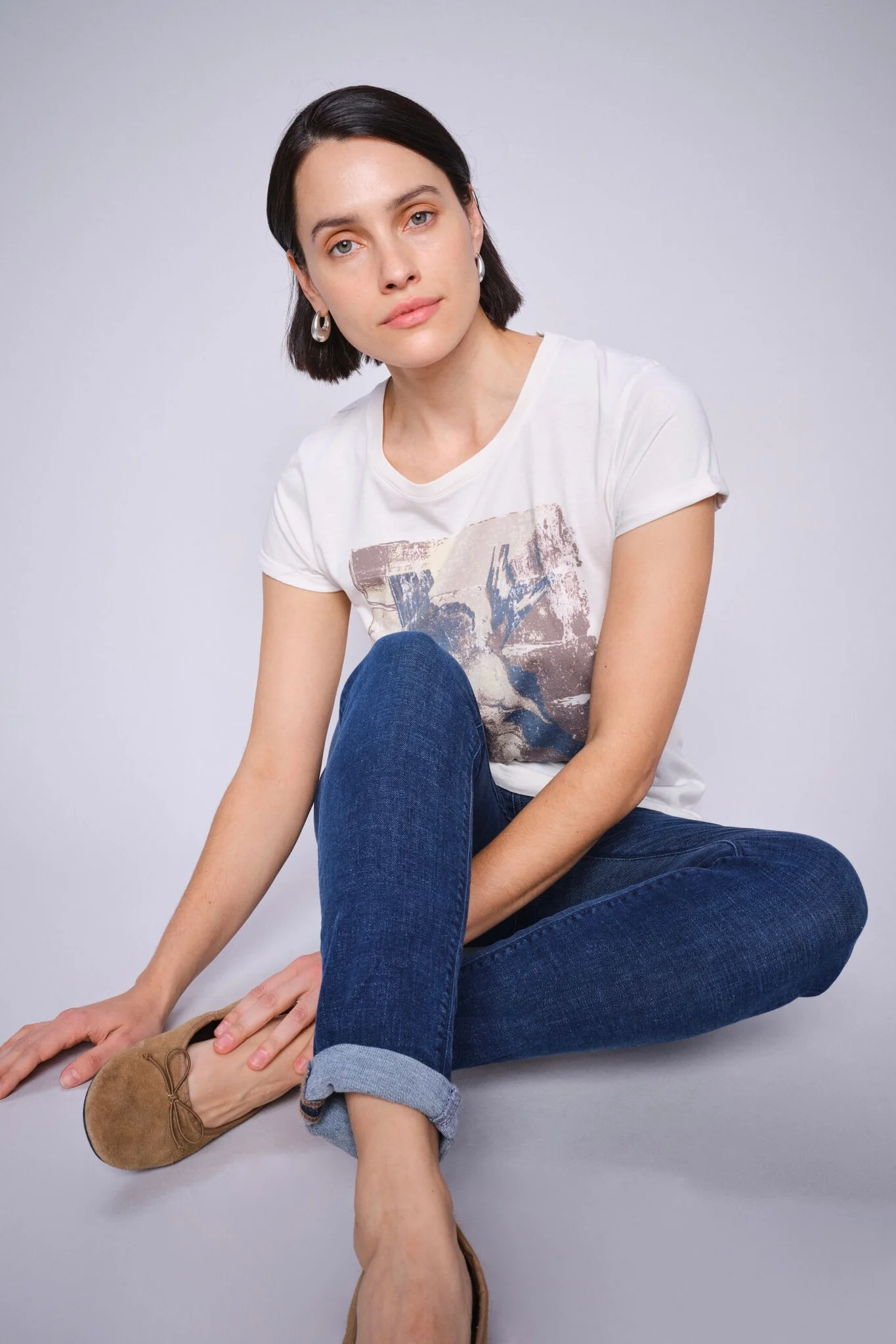 Naomi Cadillac Jeans Regular | Dark Blue | Jeans fra Mos Mosh - Image 5