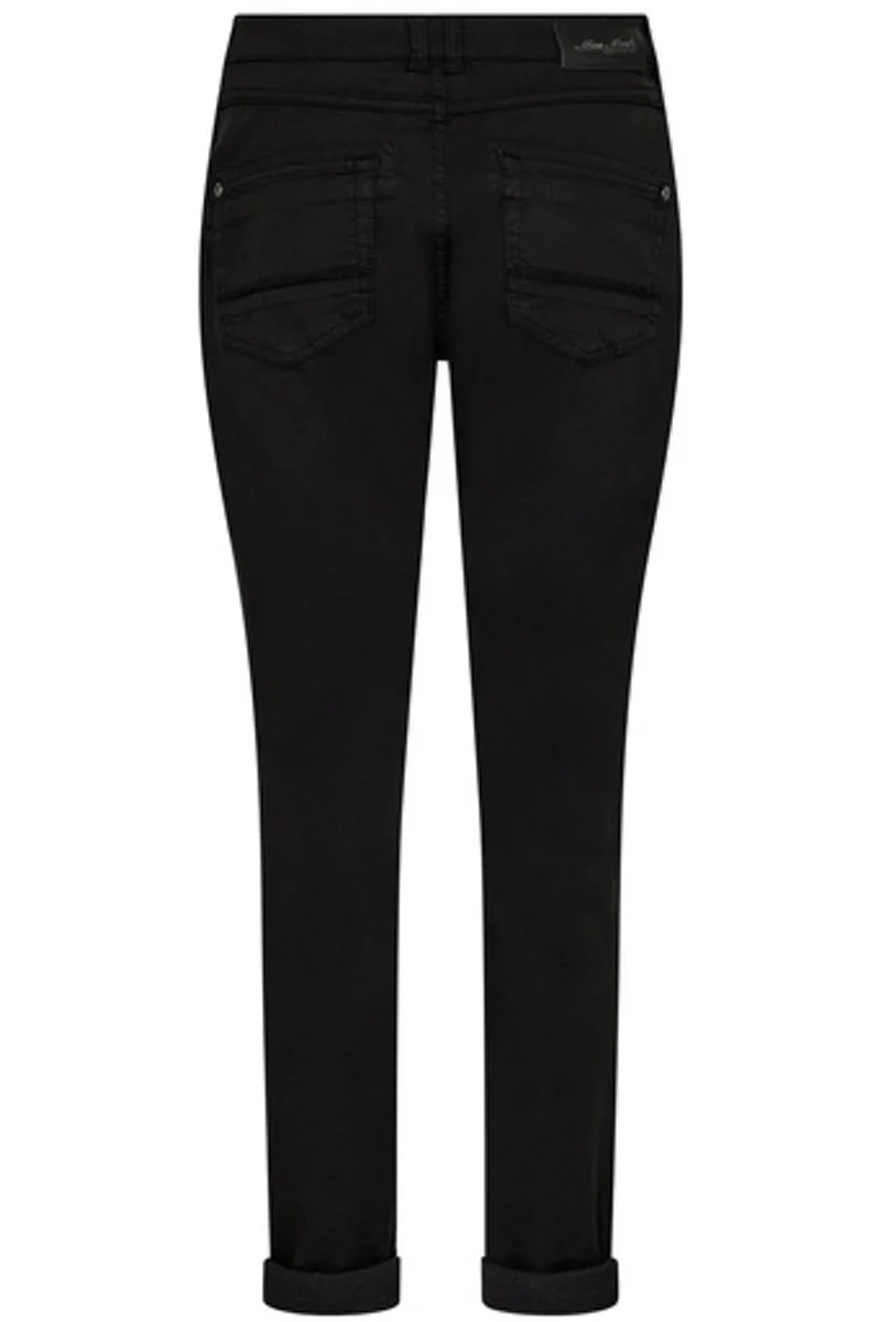 Naomi Treasure Pant Regular | Black | Bukser fra Mos Mosh - Image 5