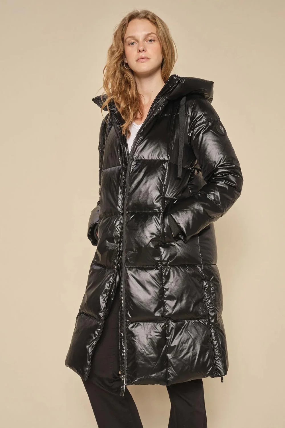 Nova Metallic Down Jacket | Black | Jakke fra Mos Mosh - Image 8