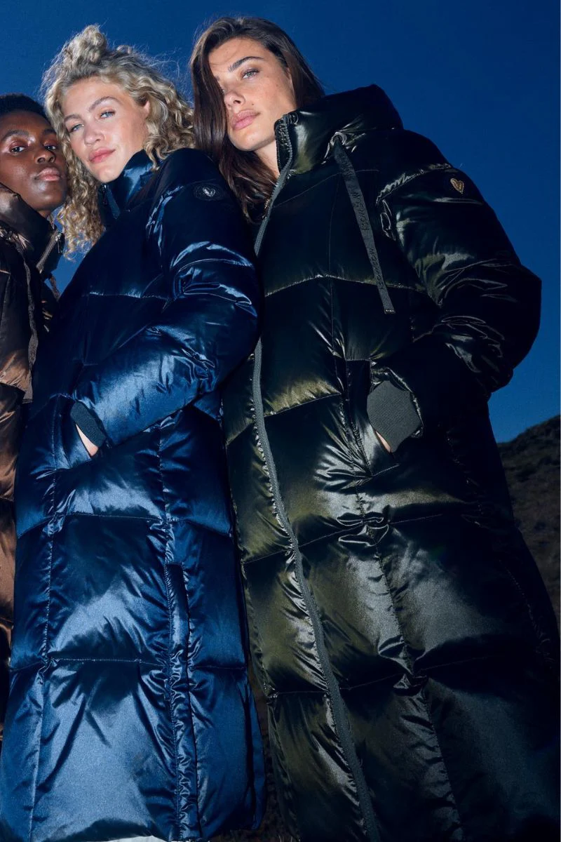 Nova Metallic Down Jacket | Black | Jakke fra Mos Mosh - Image 9