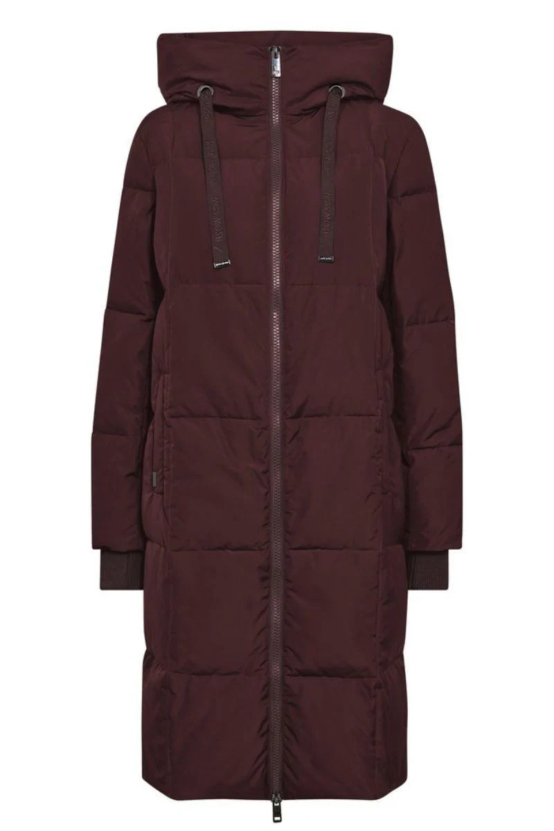 Nova Square Down Coat | Fudge | Jakke fra Mos Mosh - Image 2