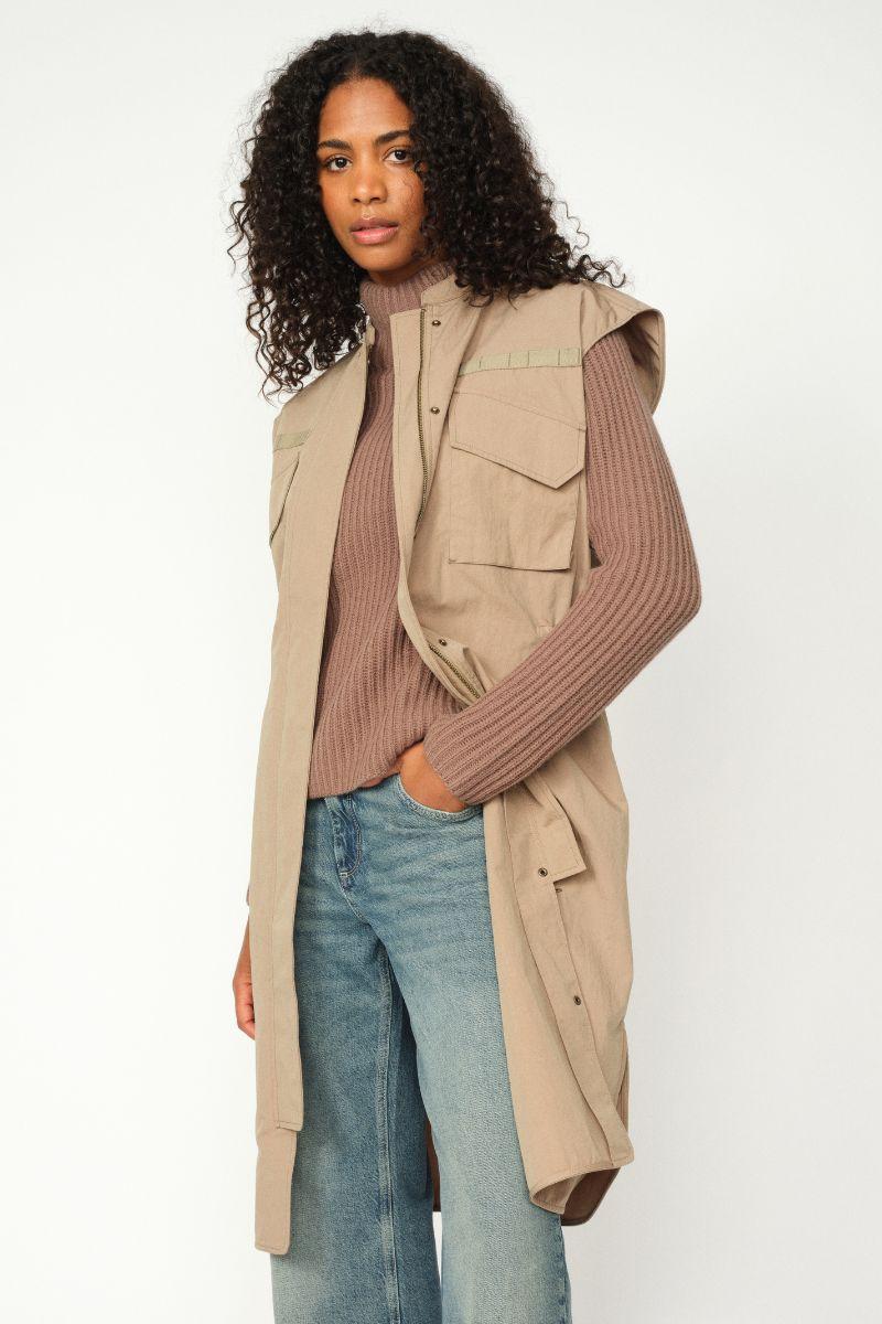 Olas Kangbo Dress | Brindle | Kjole fra Mos Mosh - Image 5