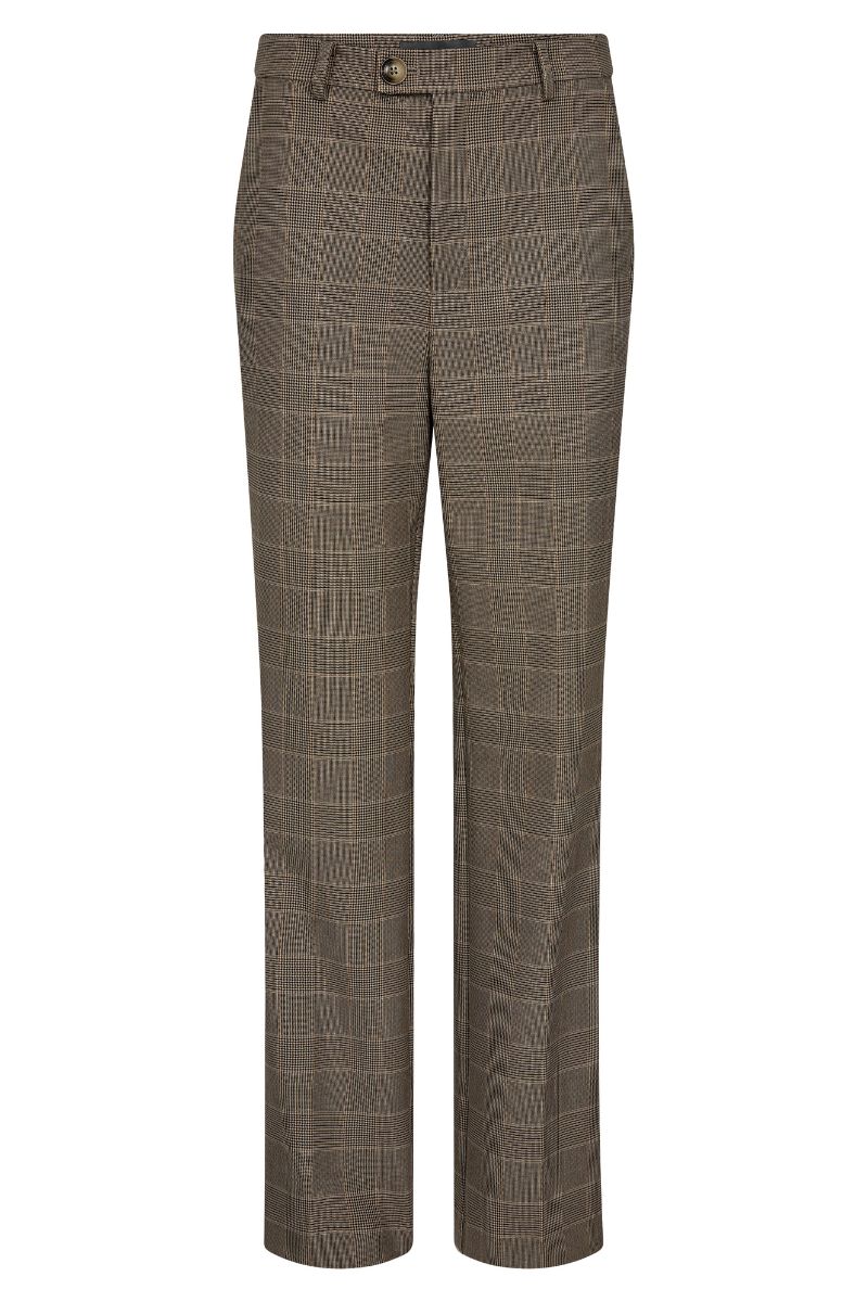 Olly Elif Pant Regular | Rain Drum | Bukser fra Mos Mosh
