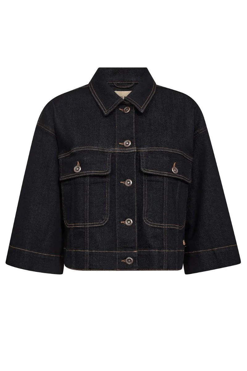 Penn Deluxe Jacket | Dark Blue | Jakke fra Mos Mosh - Image 2