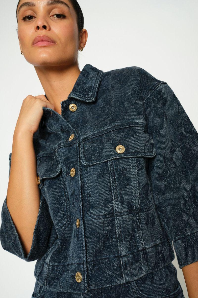 Penn Floret Jacket | Blue | Jakke fra Mos Mosh - Image 10