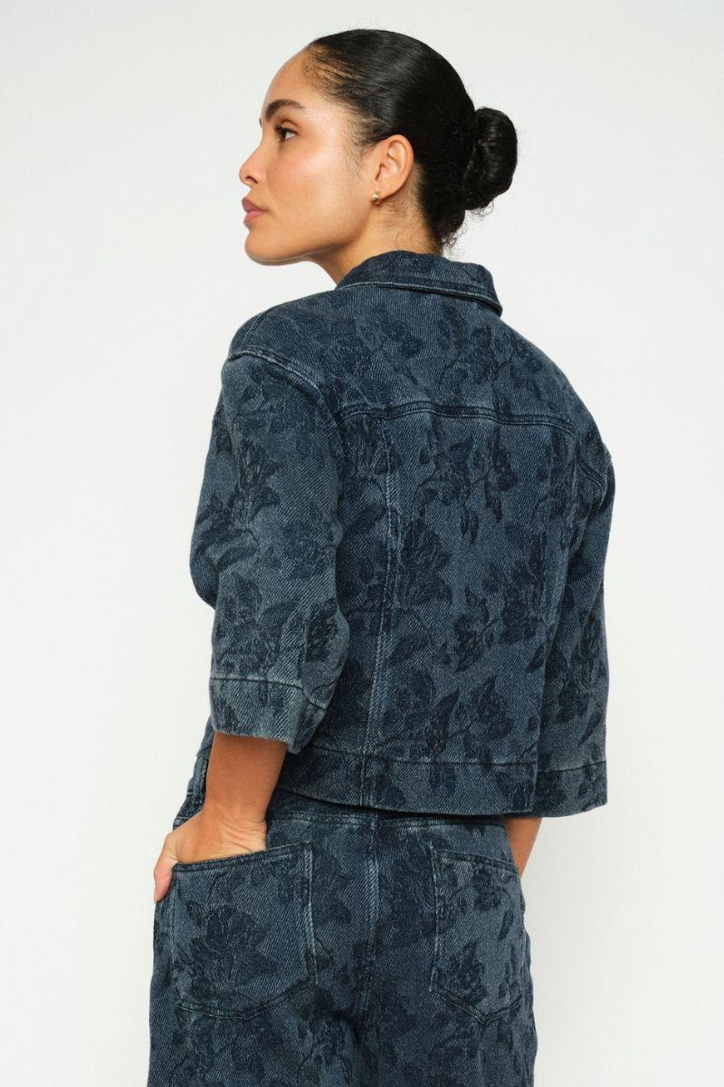 Penn Floret Jacket | Blue | Jakke fra Mos Mosh - Image 11