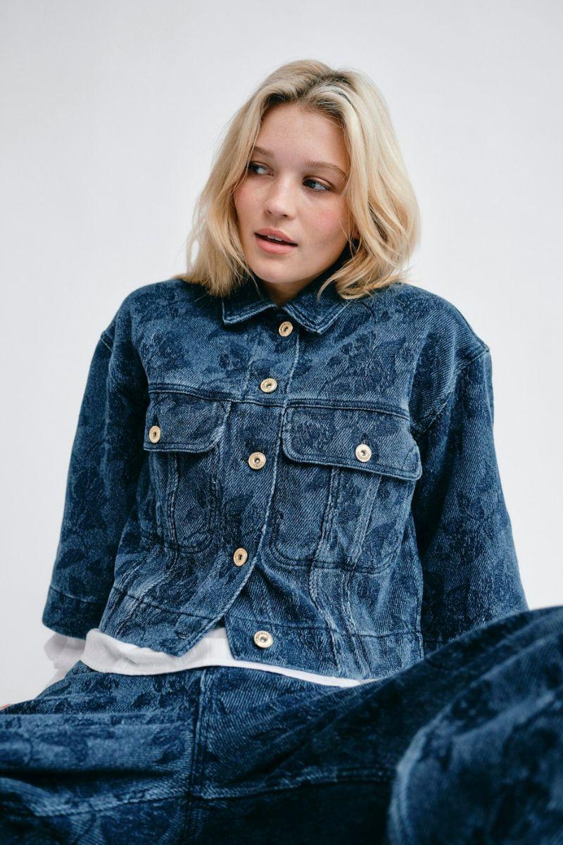 Penn Floret Jacket | Blue | Jakke fra Mos Mosh - Image 6