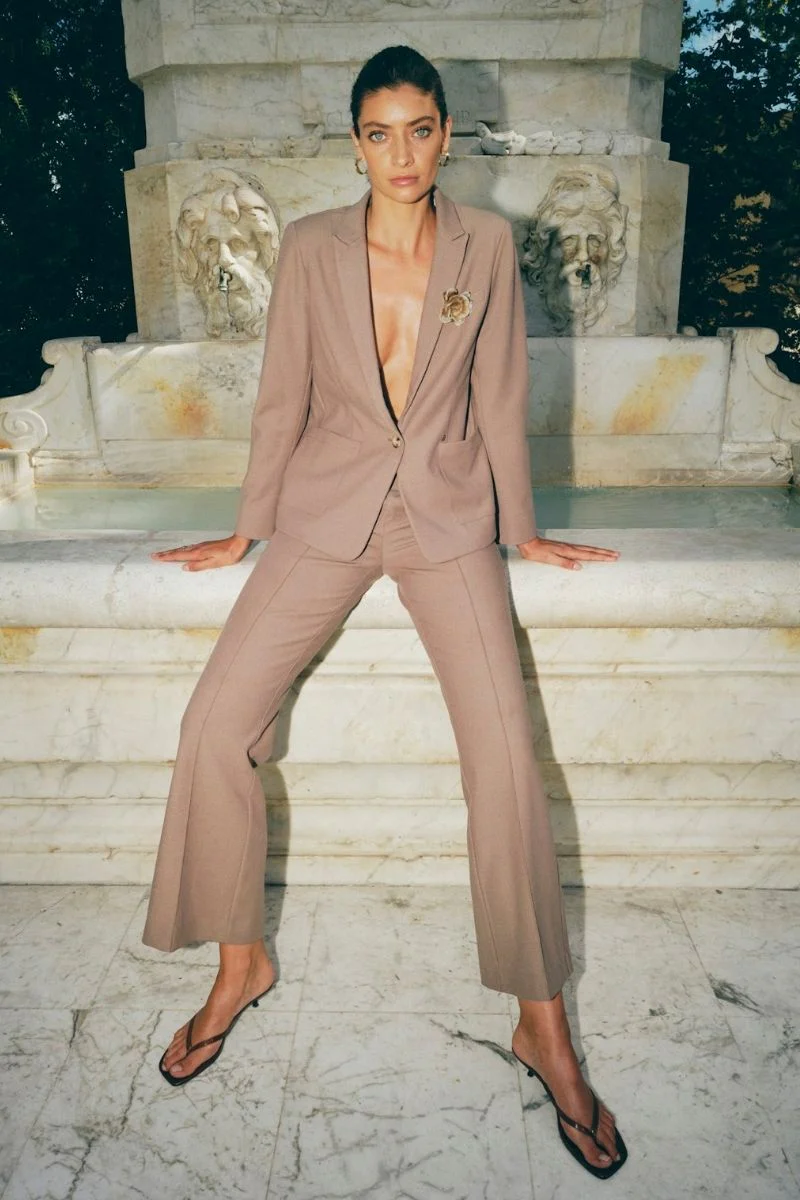 Phebs Polly Blazer | Coffee Quartz | Blazer fra Mos Mosh - Image 9