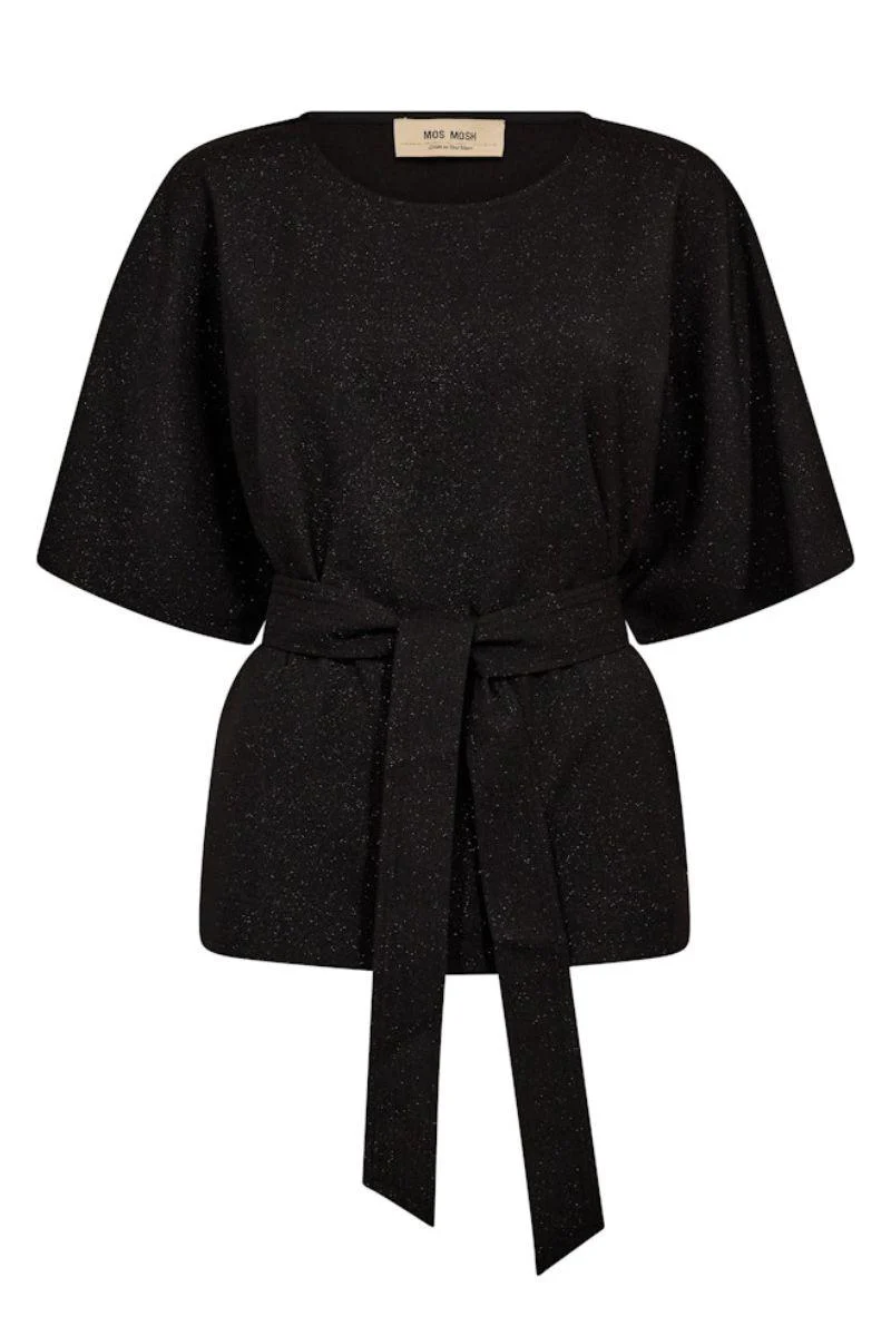 Pie Bellevue Blouse | Black | Bluse fra Mos Mosh - Image 2