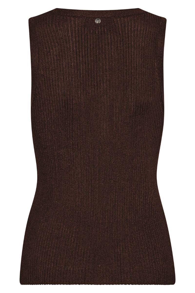 Relena Imanja Knit Tank Top | Bracken | Strik fra Mos Mosh - Image 3