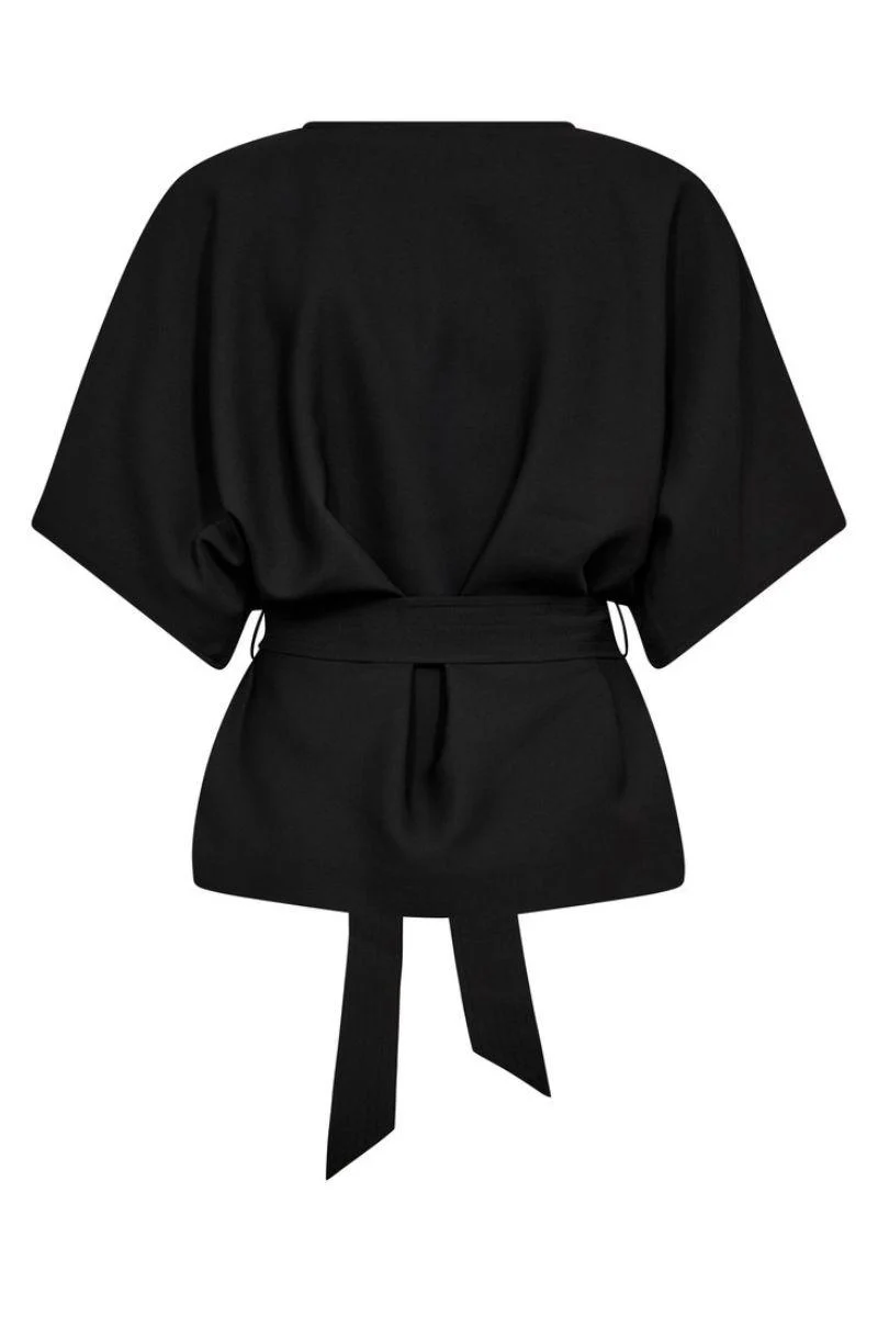Rikala Miley Blouse | Black | Bluse fra Mos Mosh - Image 4