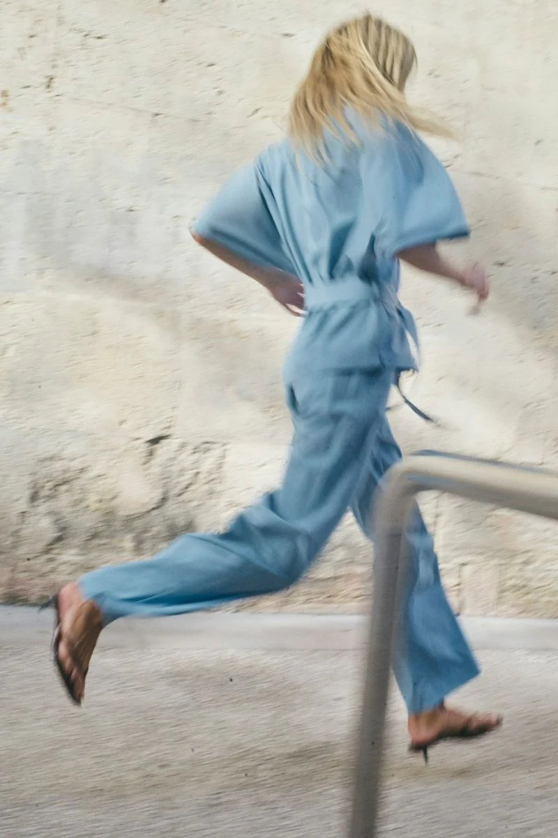 Rikas Roy Blouse | Light Blue | Bluse fra Mos Mosh - Image 3