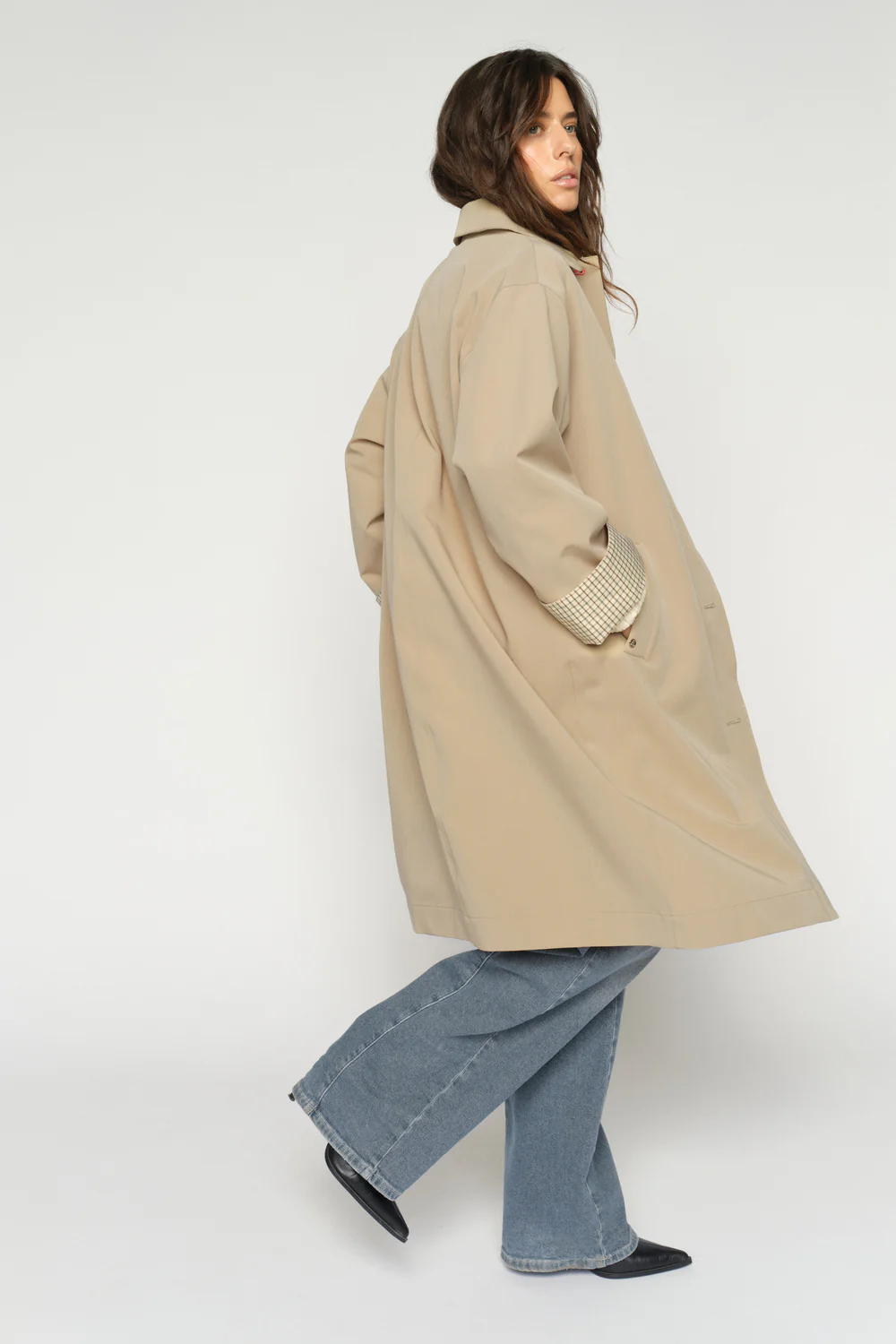 Riko Bora Trenchcoat | Twill | Jakke fra Mos Mosh - Image 5