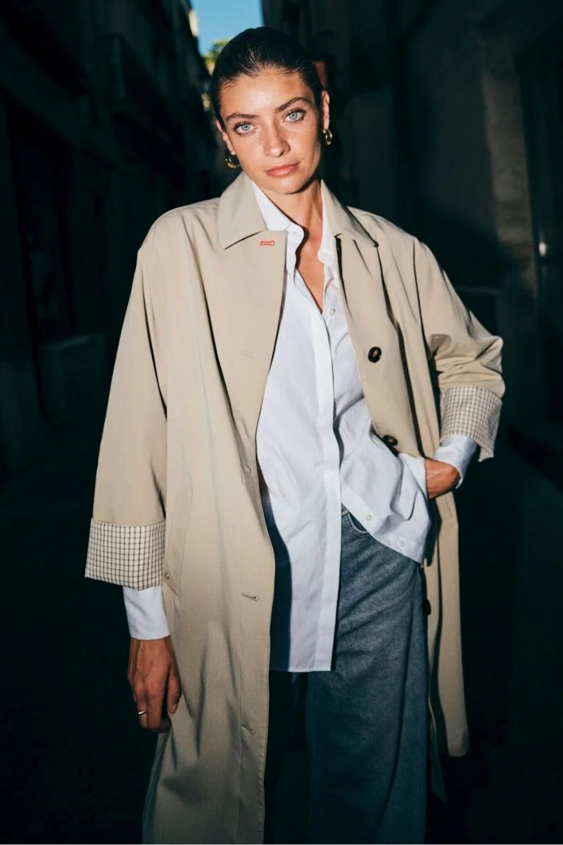 Riko Bora Trenchcoat | Twill | Jakke fra Mos Mosh - Image 6