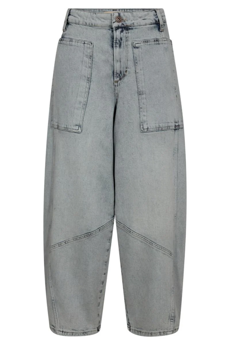 Rosie Galleon Jeans 30' | Light Blue | Jeans fra Mos Mosh - Image 2