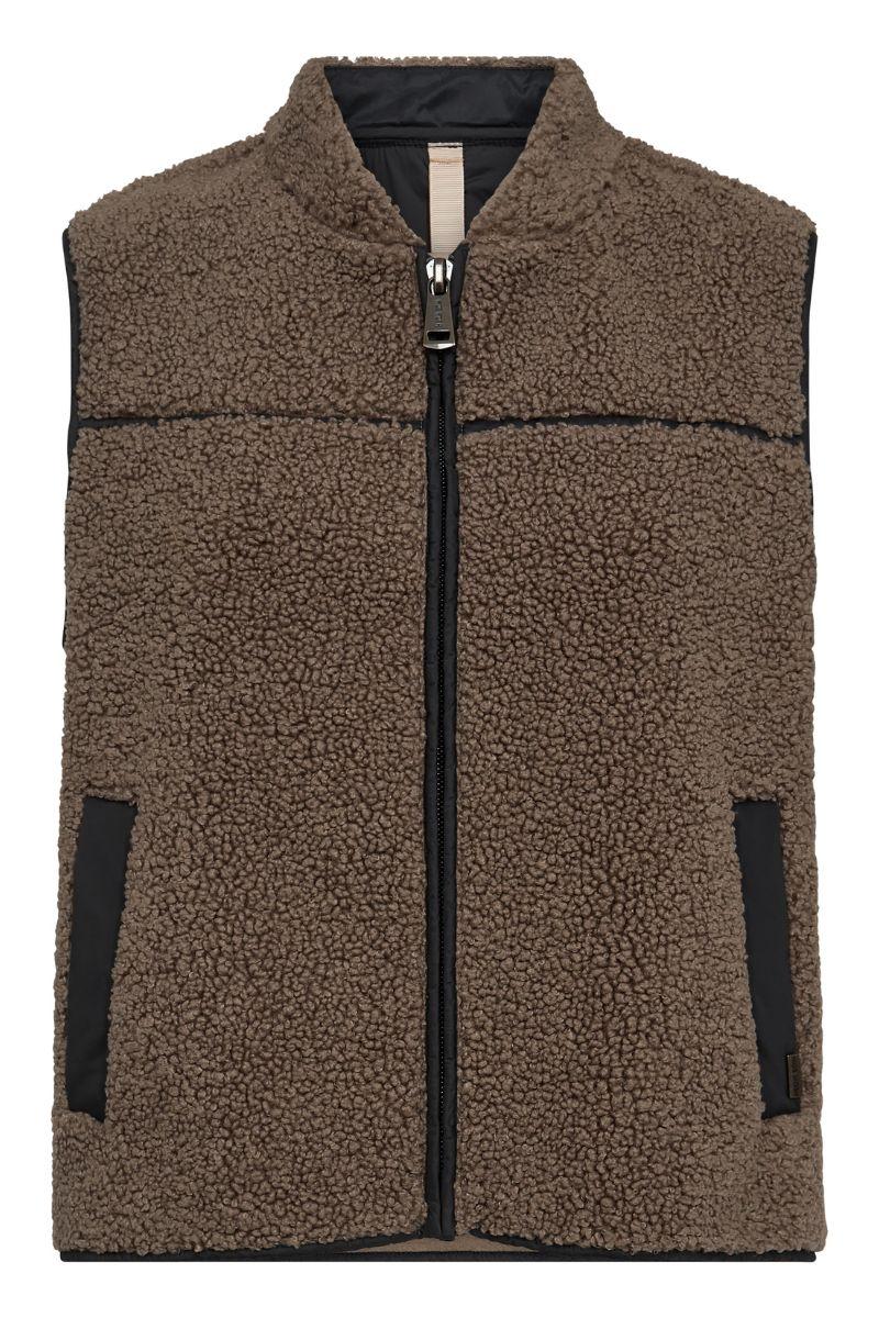 Rowe Teddy Vest | Falcon | Vest fra Mos Mosh - Image 5