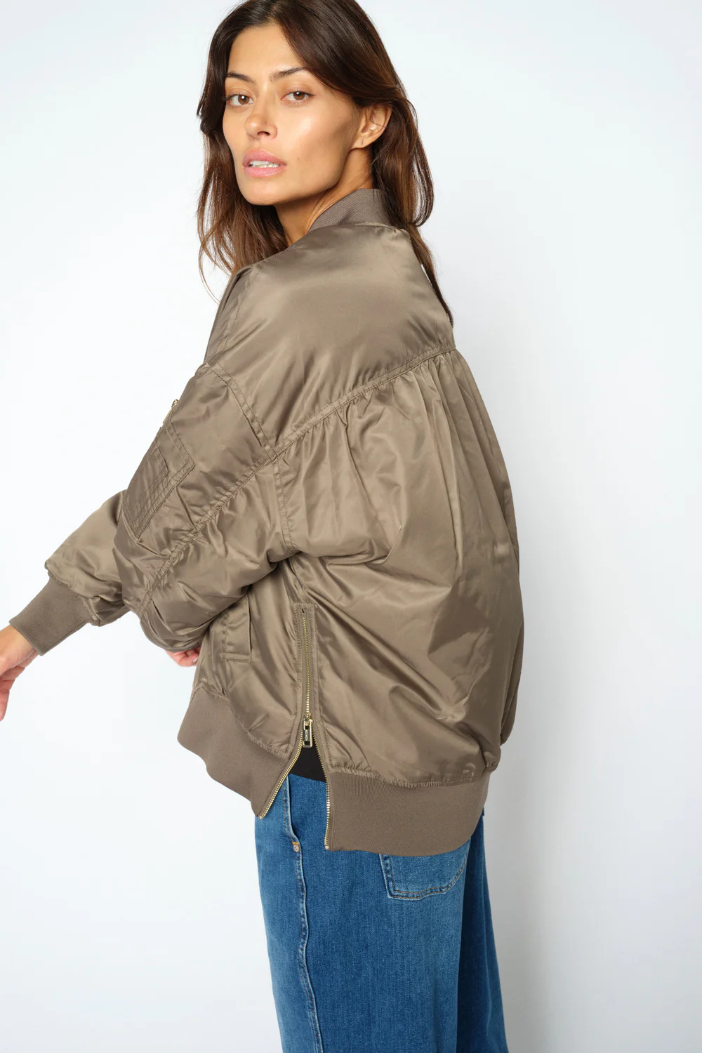 Ruby Bomber Jacket | Falcon - Image 3