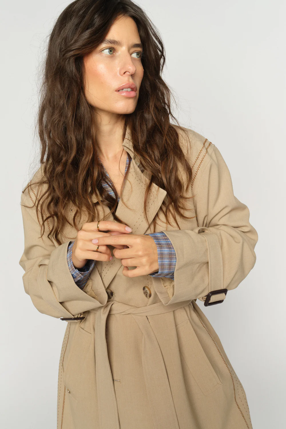 Scout Zani Trenchcoat | Twill | Jakke fra Mos Mosh - Image 5