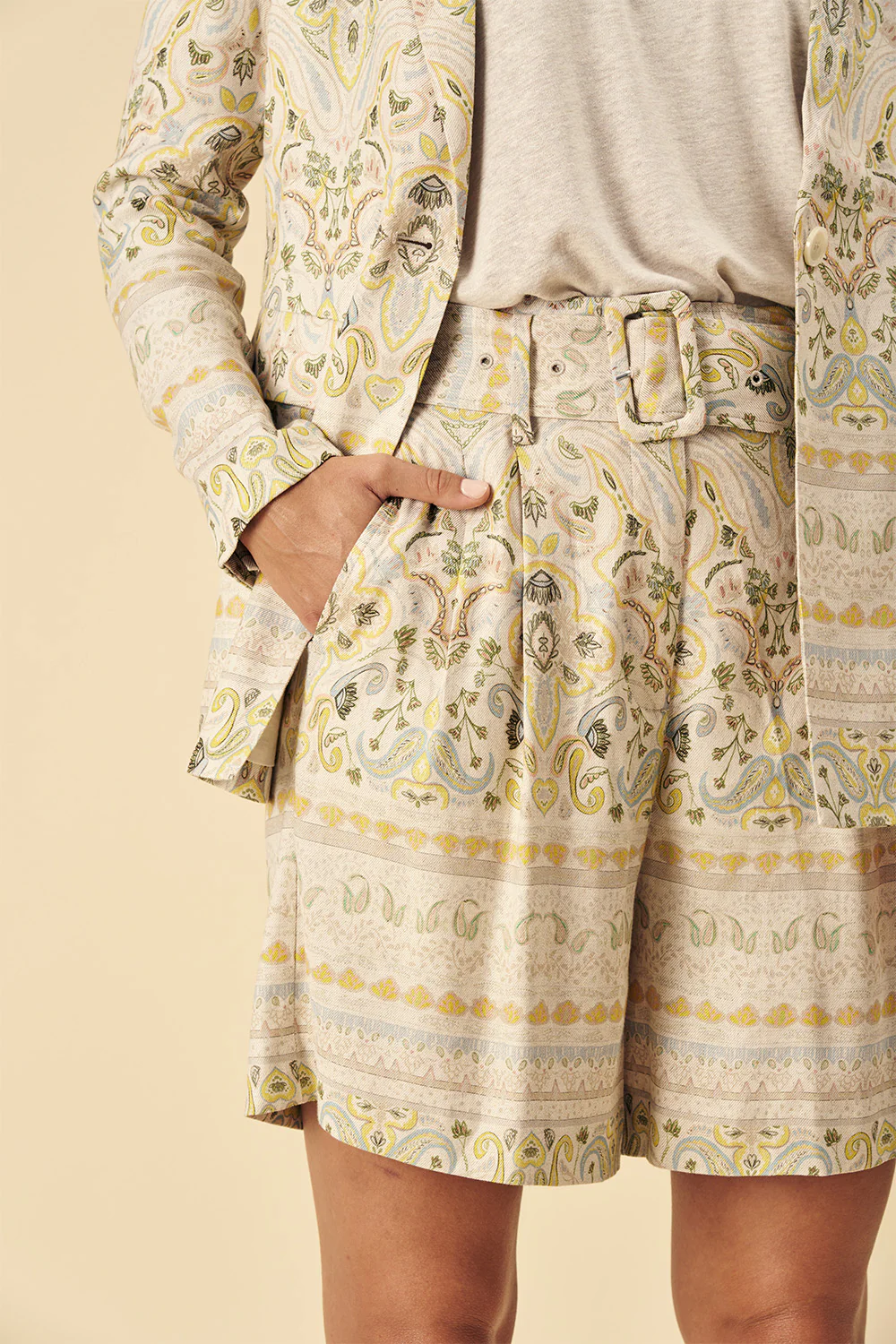 Selda Mira Blazer | Goldfinch | Blazer fra Mos Mosh - Image 7