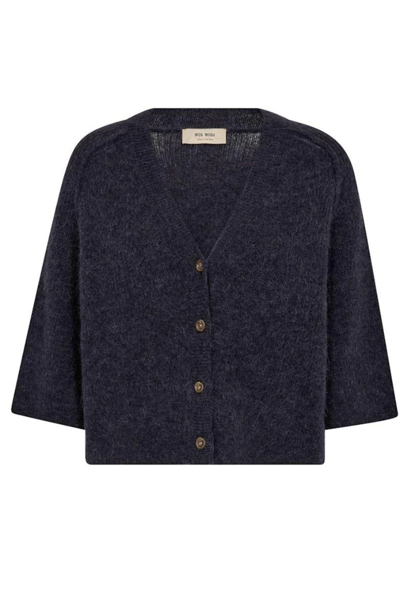 Thora Lizet Knit Cardigan | India ink | Strik fra Mos Mosh - Image 2