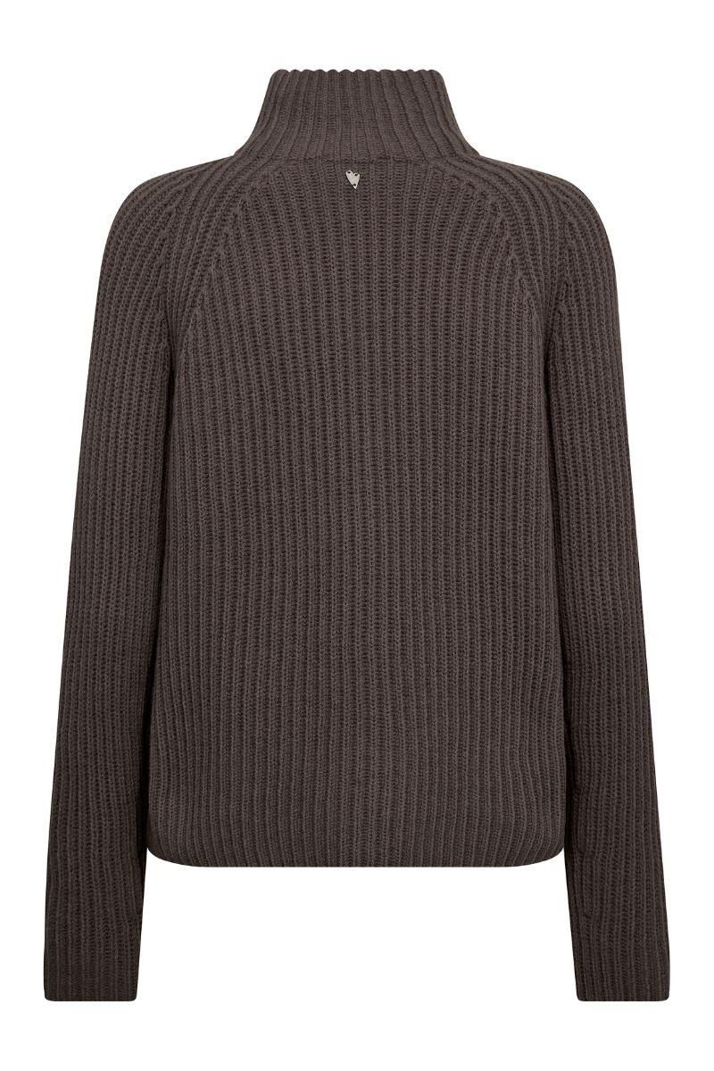 Thyra Highneck Knit | Falcon | Strik fra Mos Mosh - Image 4