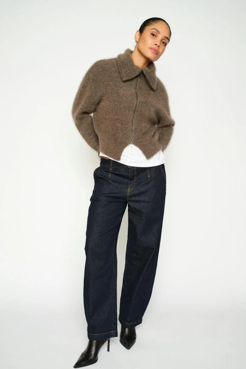 Tino Chino Jeans Ankle | Dark Blue | Jeans fra Mos Mosh - Image 7
