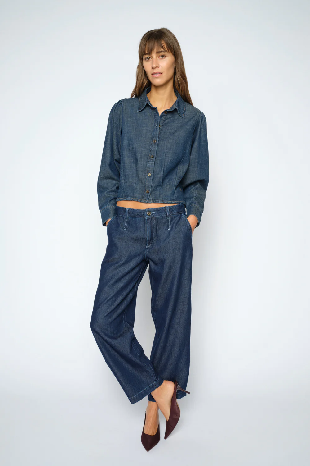 Tino Floria Jeans 30' | Dark Blue | Jeans fra Mos Mosh - Image 3