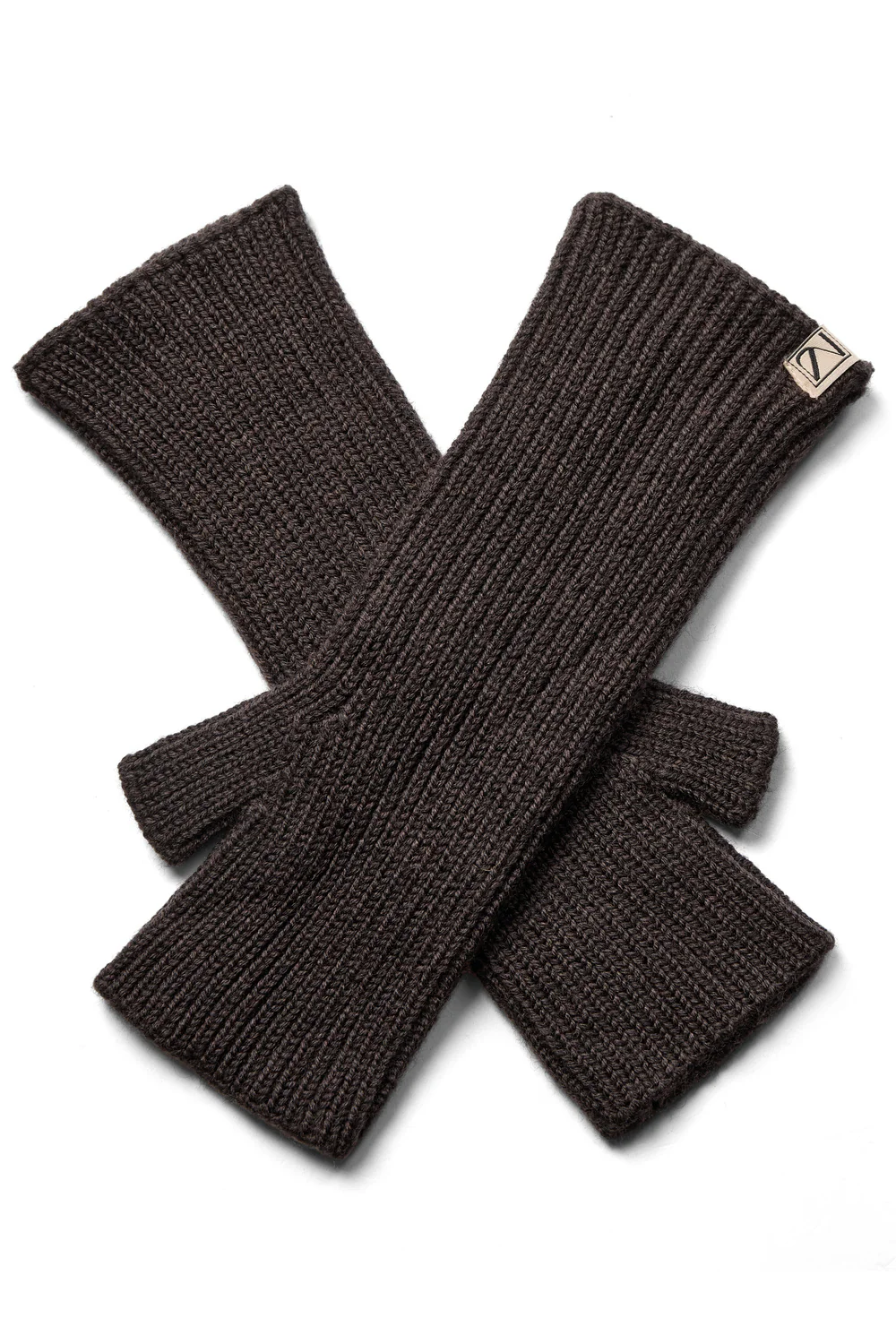 Tova Wool Rib Mittens | Delicioso | Accessories fra Mos Mosh