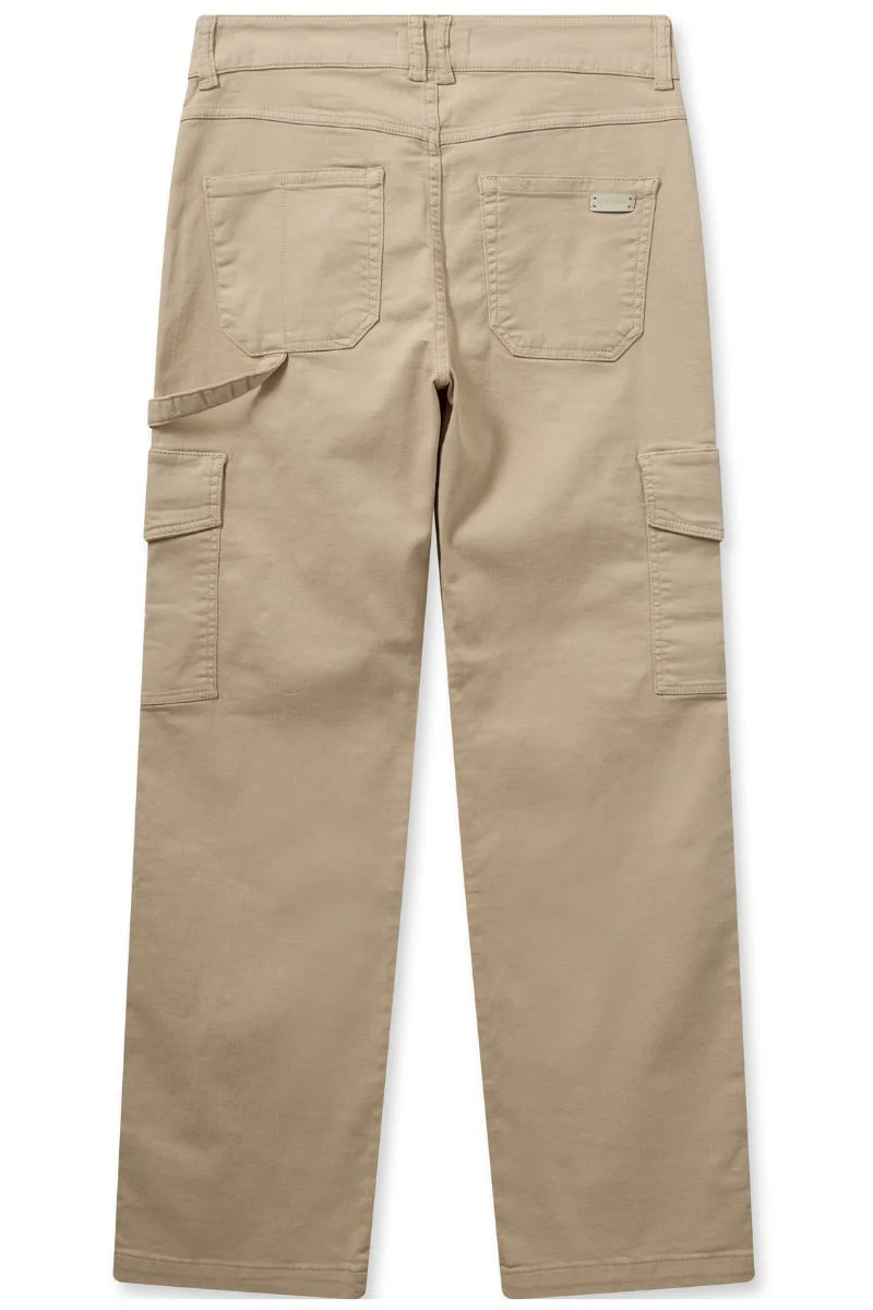 Weneta Molle Cargo Pant | Cement | Bukser fra Mos mosh - Image 4