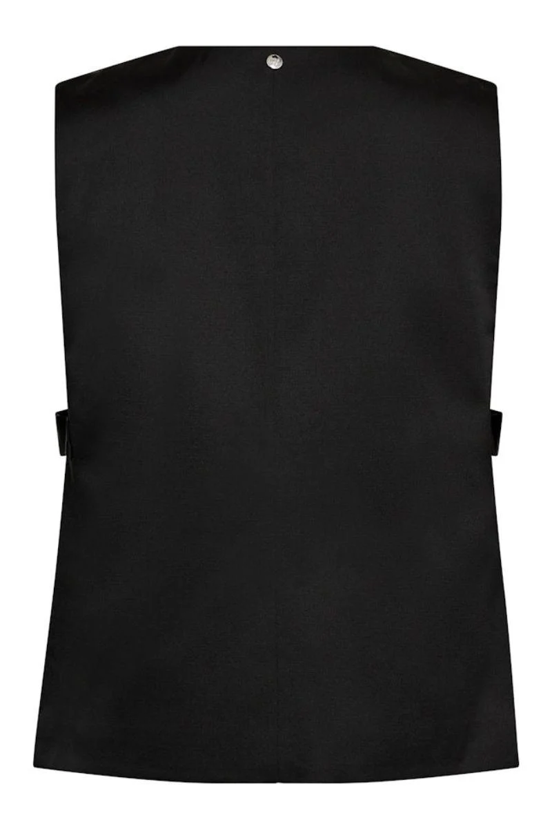 Yrsa Irin Vest | Black | Waistcoats fra Mos Mosh - Image 5