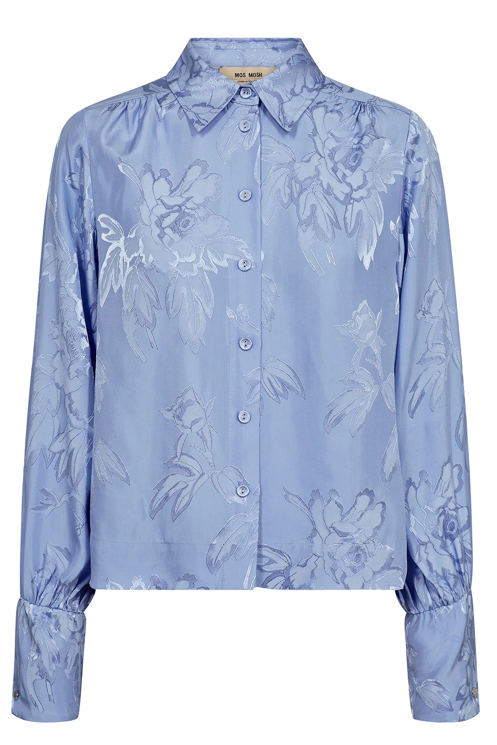 Zabia Flawo Shirt  | Hydrangea | Skjorte fra Mos Mosh - Image 3