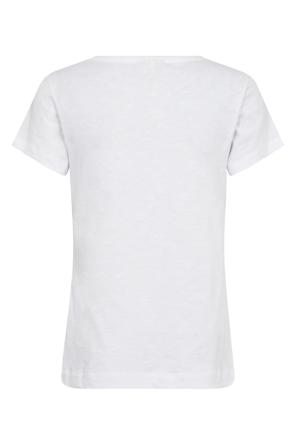 Zibba O-SS Tee  | White | T-Shirt fra Mos Mosh - Image 5