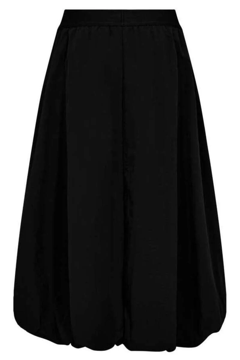 Mono Skirt 207697 | Black | Nederdel fra Freequent - Image 4