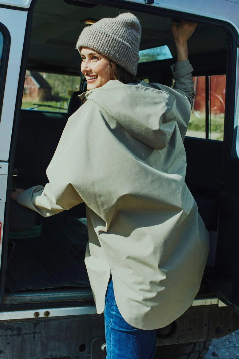 Mow Poncho 206743 | Silver Mink | Jakke fra Freequent - Image 14