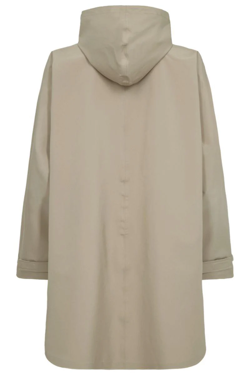 Mow Poncho 206743 | Silver Mink | Jakke fra Freequent - Image 4