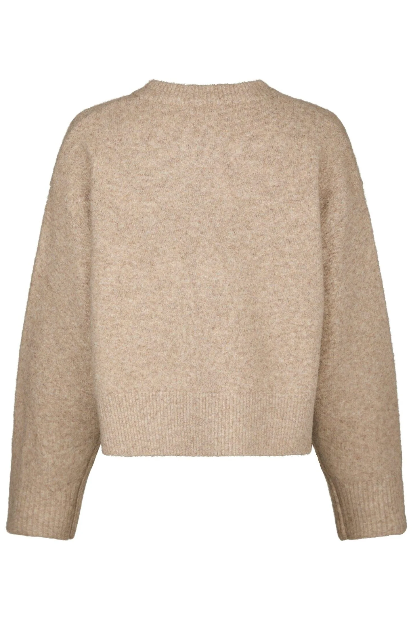 Muki Knit Cardigan | Sand Melange | Strik fra Neo Noir - Image 4
