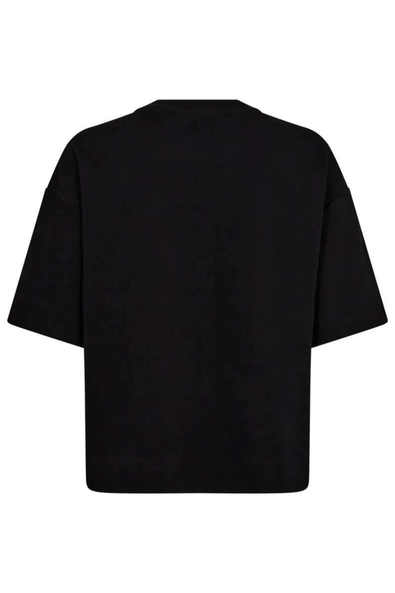 Muse Tee 205571 | Black | T-Shirt fra Copenhagen Muse - Image 2